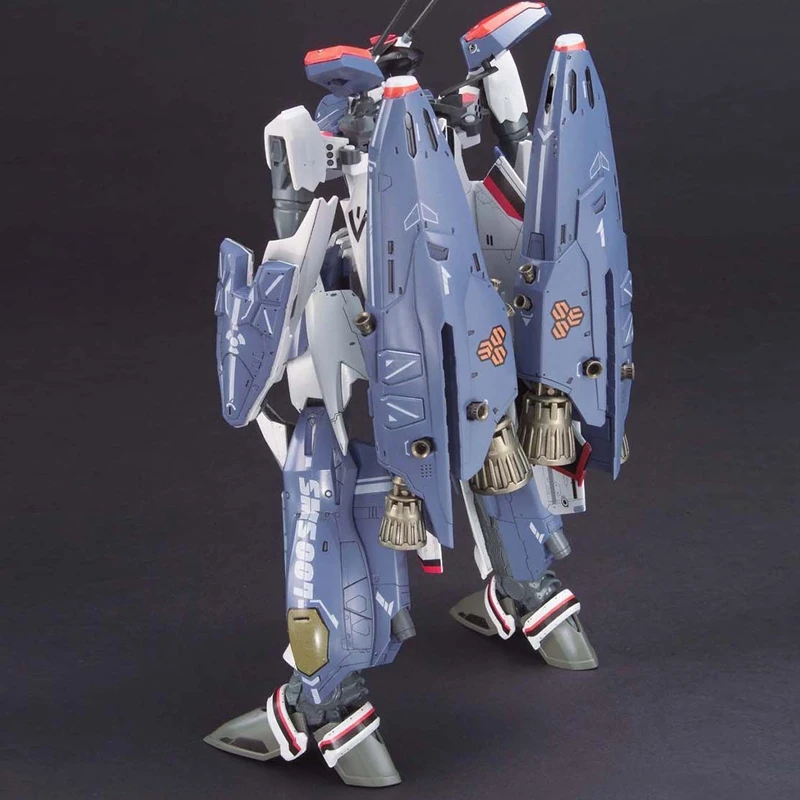 バンダイオリジナル スーパータイムフォートレス アセンブリ 1-72 VF-25F スーパーメシヤ 初期型女性機体 アニメアクションフィギュア組み立て玩具