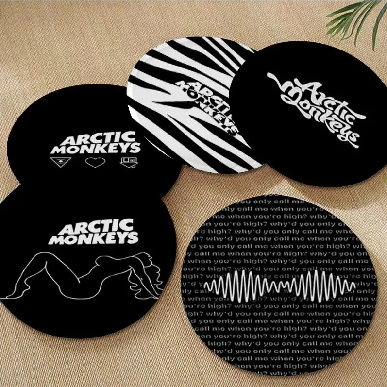 Black Arctic Monkeys AM Art Plush Cushion Home Back Cushion Soft Comfortable 50x50cm Chair Mat Pad