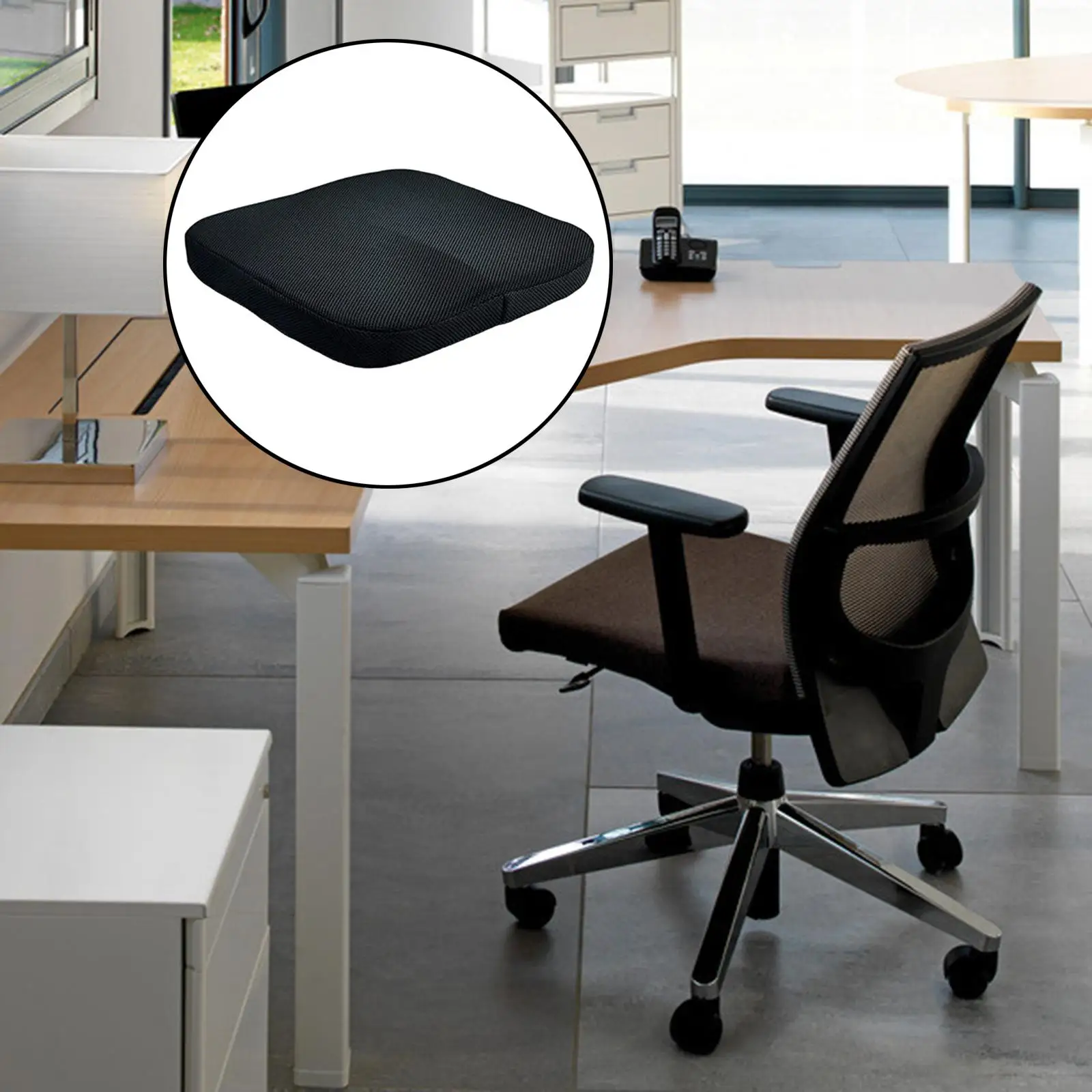 Memory Foam Seat Cushion Non-Slip for Car Seat Most Chairs