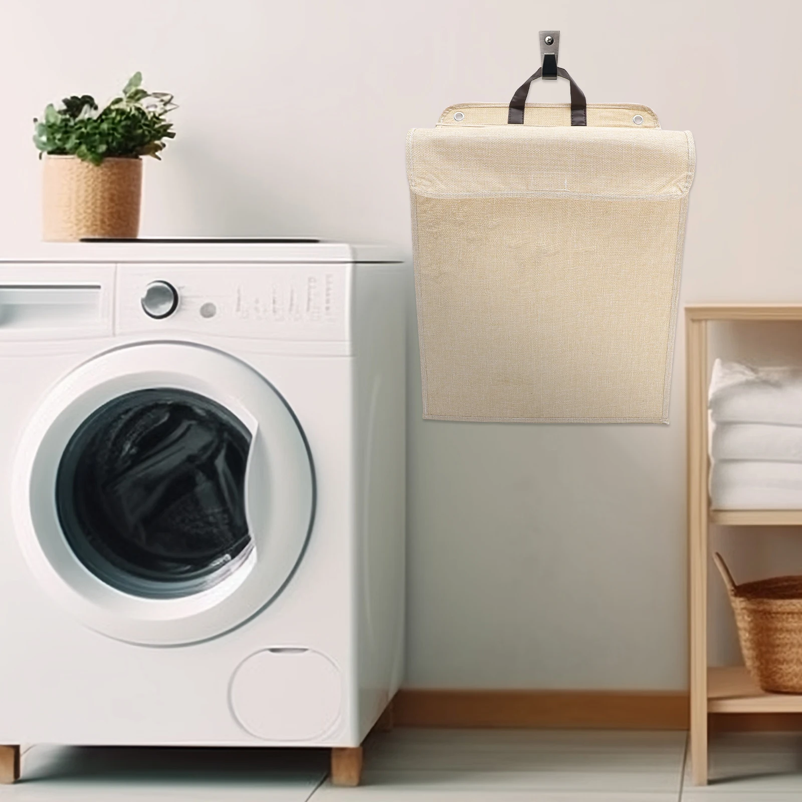 

Large Collapsible Foldable Wall Laundry Hamper Clothes Basket for Bedroom Bathroom Storage Laundry Baskets Wall Clothes Hamper