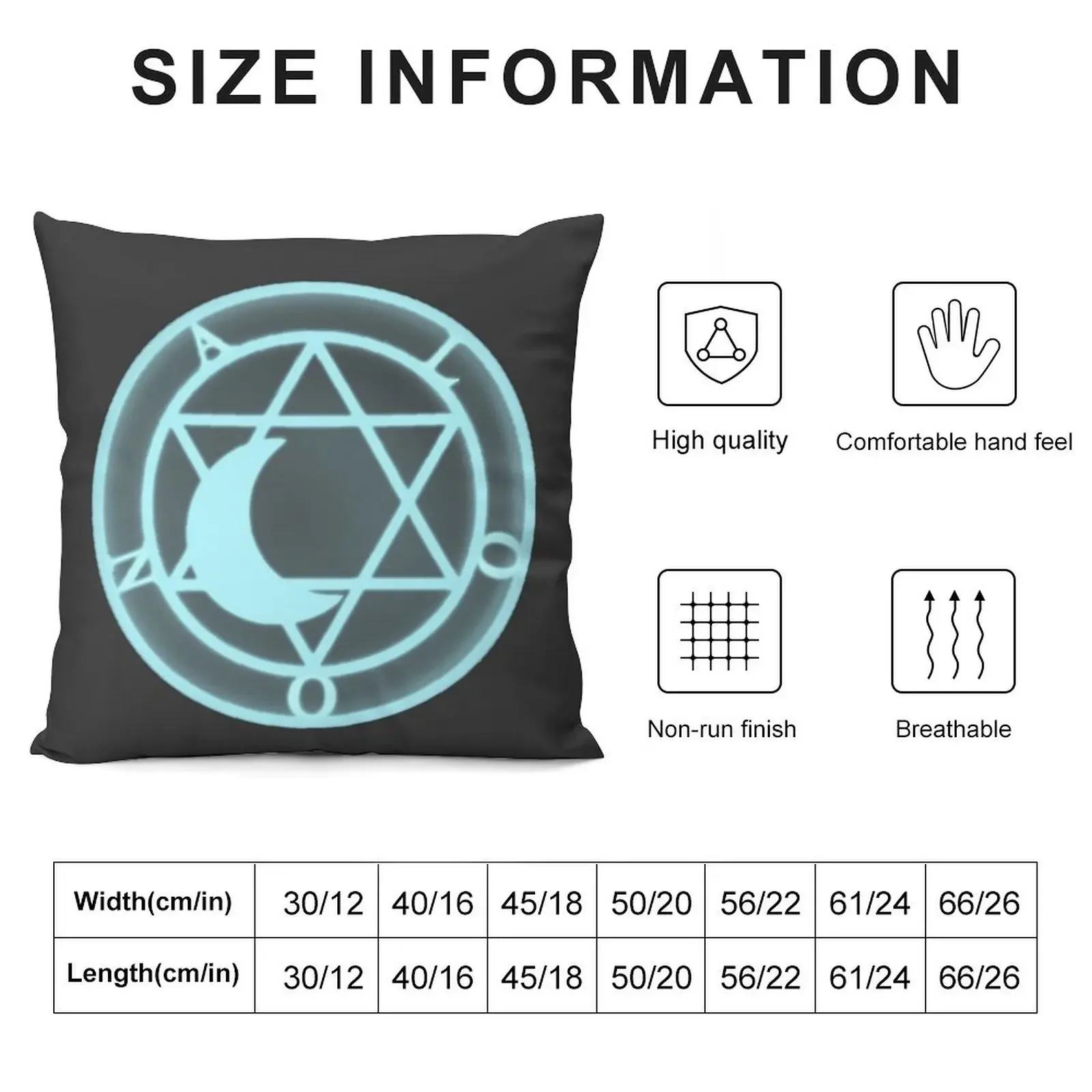 Loona Summoning Circle - KattaluArt Throw Pillow Pillows Aesthetic Embroidered Cushion Cover pillow