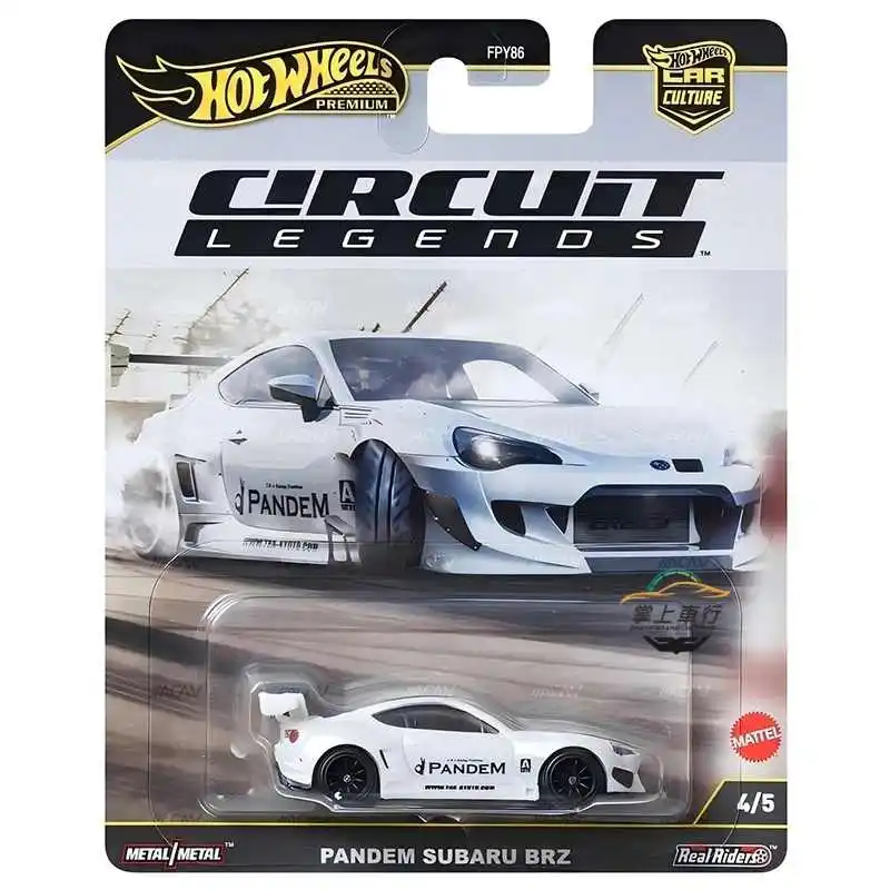 Hot Wheels Car Culture Series Ferrari Porsche Mustang Subaru 2025 K Custodia (MIX 5) Circuit Legends Premium 1:64 Regali per auto pressofusi