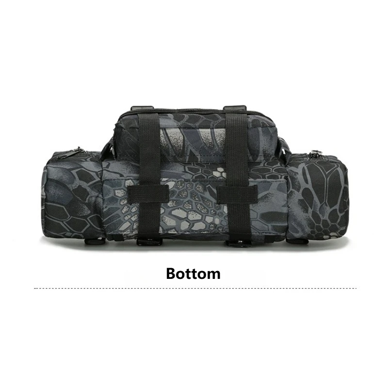 Riñonera para deportes al aire libre, bolso multifuncional táctico para fotografía de cámara, riñonera mágica informal 3P, moda para deportes al aire libre