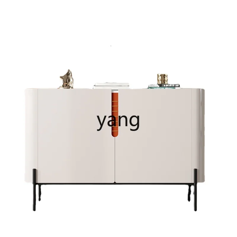 

Yjq Affordable Luxury Style Entrance Door Shoe Cabinet Lobby Curio Cabinet Hallway Simple Modern Dining Side Storage Locker