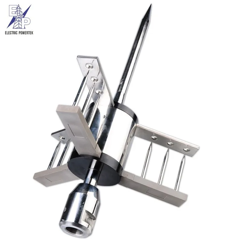 工場価格 ステンレス製 雷保護棒 ESEエアターミナルロッド