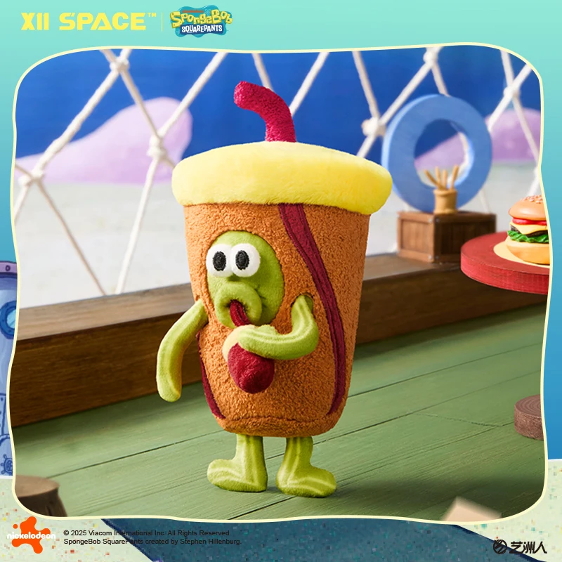 سلسلة مفاتيح سبونجبوب القطيفة ذات الصندوق العمياء: يومًا في الجزء السفلي من بيكيني شخصية صغيرة غامضة، حقيبة مفاجأة لطيفة قابلة للجمع للجماهير