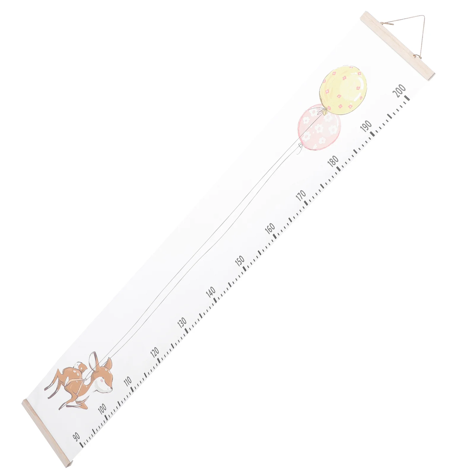 

Balloon Children's Height Ruler Measurement for Wall Nursery Decor Kids Growth Chart Wallpaper Ballons Measuring