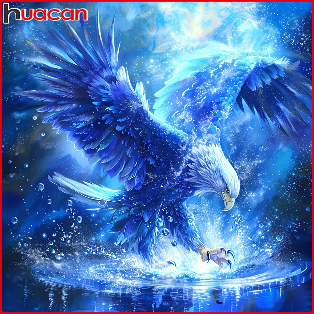 Huacan New Arrivals 2026 DIY Diamond Painting Eagle Water Di