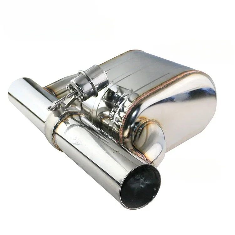 Universal Stainless Steel Vaccum Exhaust Valvetronice Silencer 3