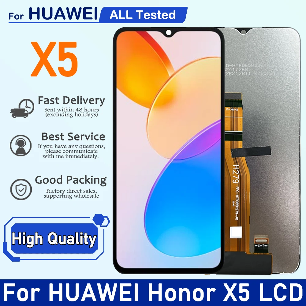 6.5'' IPS Display For Huawei Honor X5 LCD VNA-LX2 Display Touch Screen Digitizer Assembly Replacement Screen For Honor X5 LCD