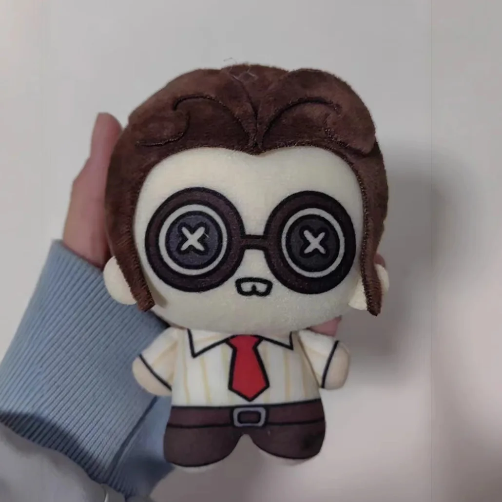 10 cm Game Identity V Cosplay Advocaat Prospector Componist Meisje Embalmer Leuke Rugzak Hanger Pluche Sleutelhanger Geschenken