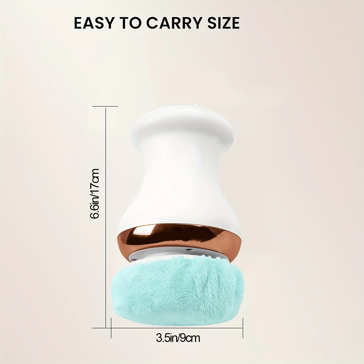 깊은 조직 신체 조각 마사지기 - 스트레스 완화 근막 마사지 도구, 세척 가능한 패드가 있는 플라스틱, 무알콜, 전신 U