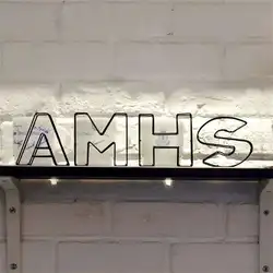 Iron Handicraft Letter Black Matt Diy Combination a b c d e 26 Alphabets Industrial Style Stereo English Letters Wire Wall Decor