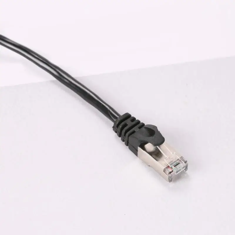 Conector Ethernet RJ45, 1 macho a 4 hembra, divisor de Puerto 2/3, extensor de red, accesorios de adaptador de Cable