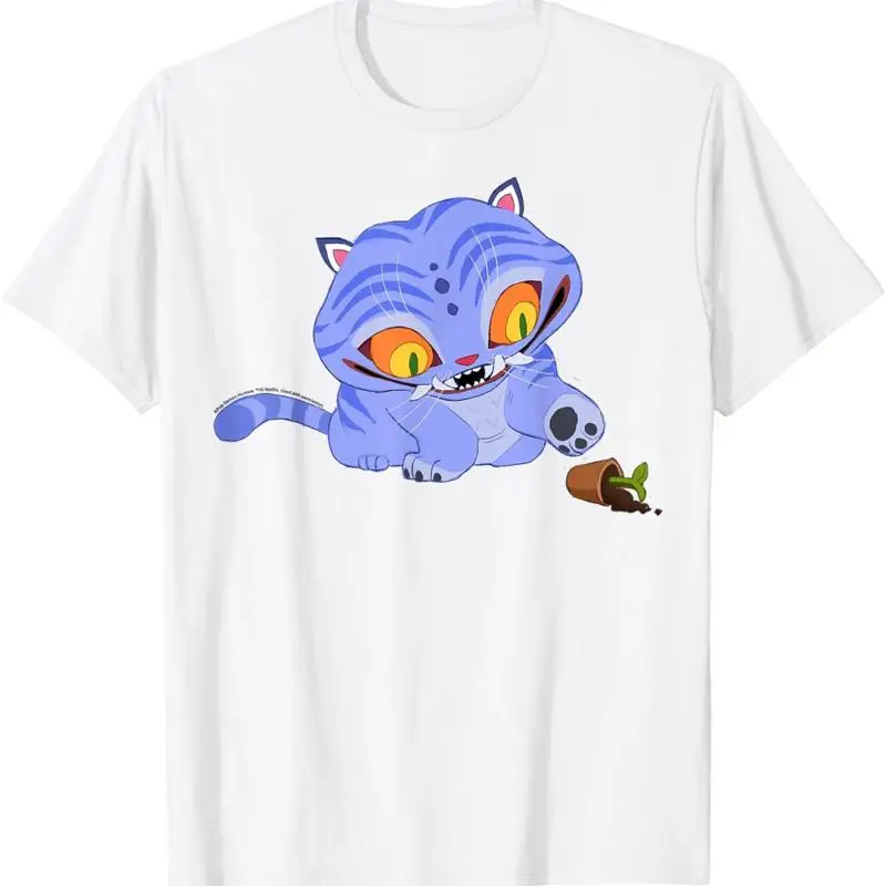 

Футболка унисекс Derpy Kpop Demon Playing with Plant Vase Hunters