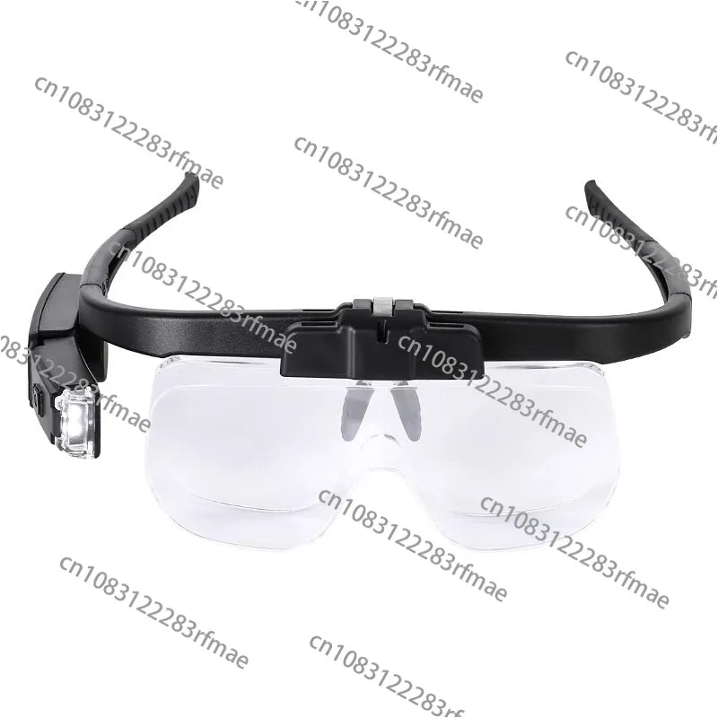 

Head-Mounted HD High Power Double Lens 10 Rechargeable with Lights