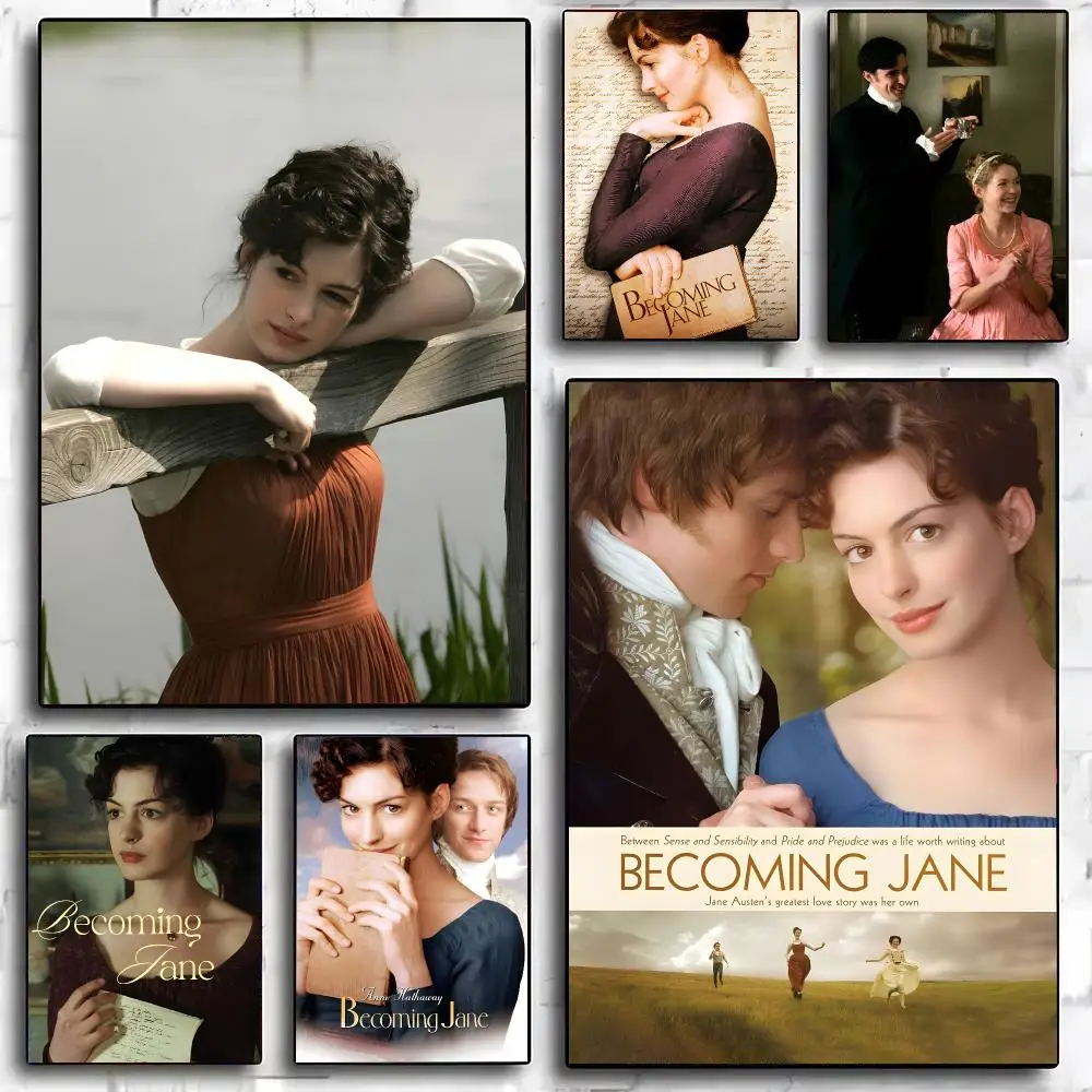 Classic Movie B-Becoming Jane Poster Painting And Print Wall Art Picture For Home Room Decor Gifts