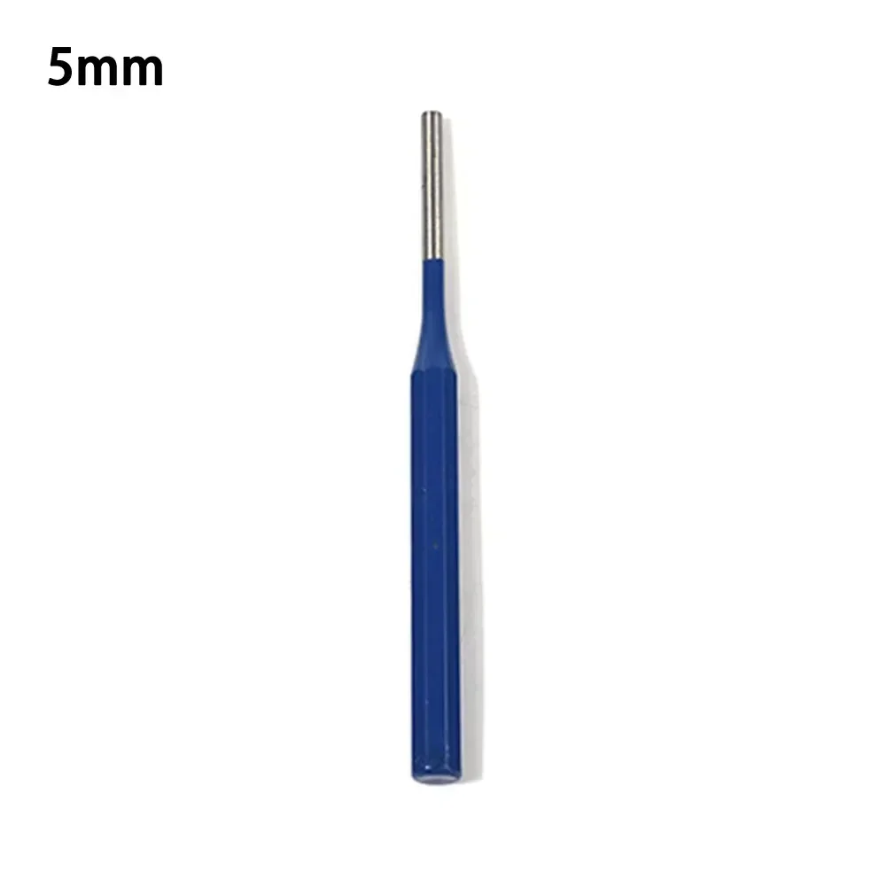 1pc Alloy Steel Punching Percussion Punch Pin Chisel Rivet Screw Mark Hole Woodworking Carving Tool 3mm, 4mm, 5mm, 6mm, 8mm