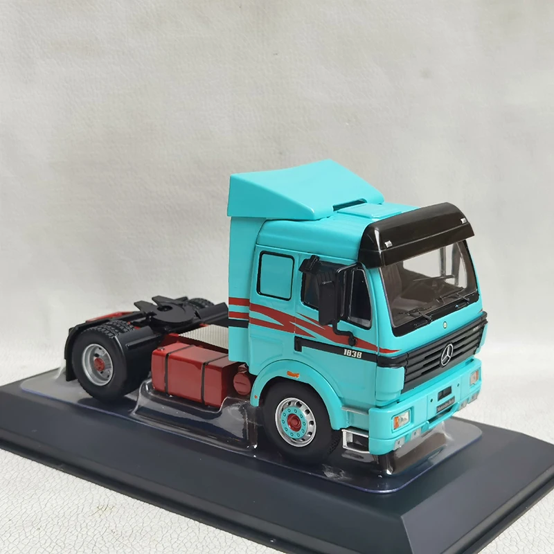 IXO 1:43 Scale Benz 1838 LS 1994 Truck Trailer Head Alloy Car Model Diecast Toy Collectible Ornament Souvenir Toys Cars