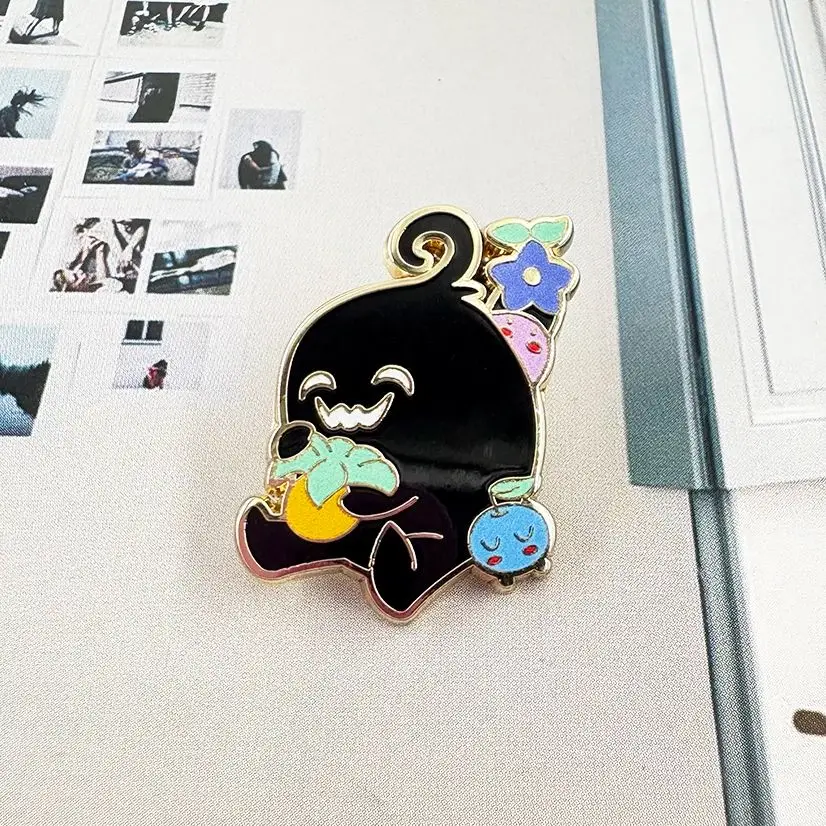 Stardew Valley Krobus And Friends Enamel Pin Game Peripheral Junimo Badge Cute Player Gift Monster Accessories