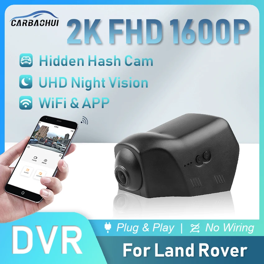 

Car DVR Plug and Play Dash Cam HD Camera WiFi Video Recorder For Land Rover Discovery Sport Range Rover Evoque Velar Freelander