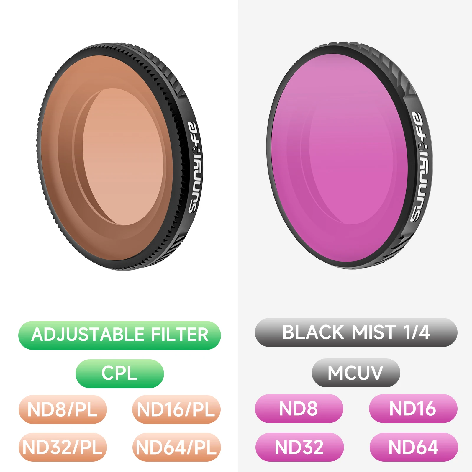 

Camera Lens Filter For DJI osmo nano UV CPL Polarizing Protective ND8 ND32 ND64 Camera Filter Accessories