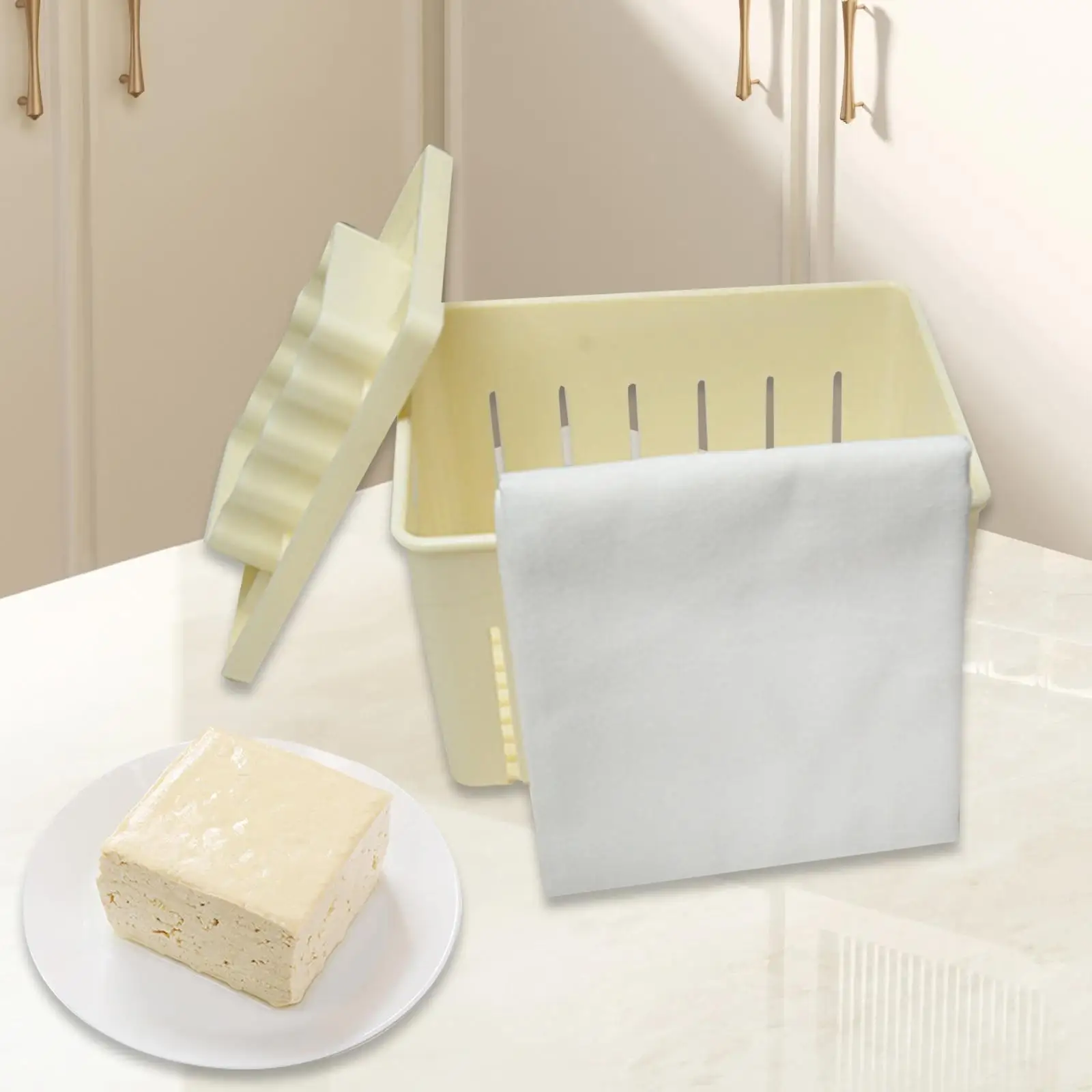 

Tofu Press Mould Box Portable Tofu Maker Pressing for Milkshake Tofu Kitchen