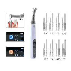 Dental Implant Torque Electric Wrench Torque Driver + 16Pcs Screws Dentistry Repair Tools 360° Rotated 50Ncm 50rpm Dental tools