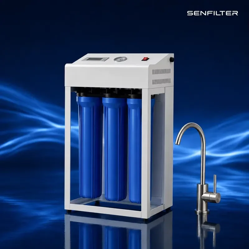 ODM OEM Electric 8-Stage 100GPD Alkaline Water Filter Machine Home Hotel RO System Tankless Water Purifier Self-Cleaning