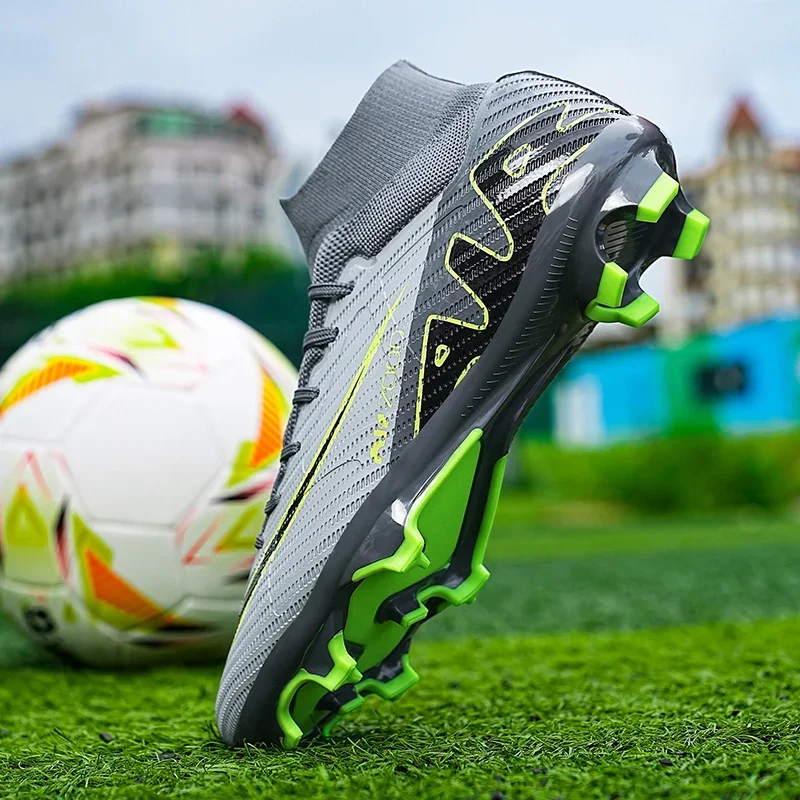 New Men Football Shoes Society Cleats Soccer Shoes Professional Indoor Football Field Boots Original Training Fast Sneaker Match image 4