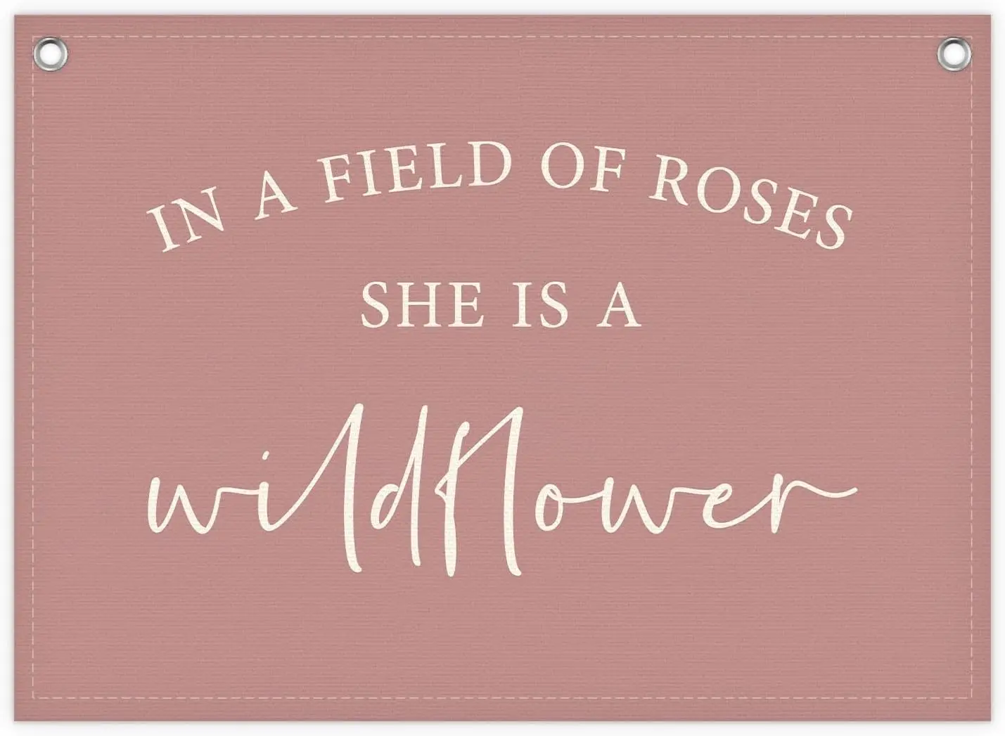 Flagicts 100% Polyester She Is a Wildflower Flags