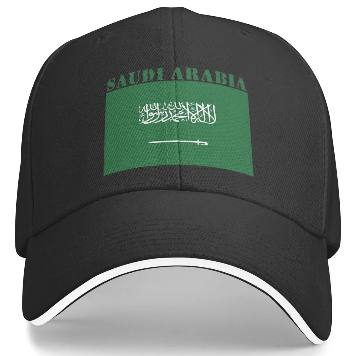 The Kingdoms Of Saudi Arabia Casual Baseball Cap Outdoor Sports Trucker Hat Summer Sunscreen Women Men Streetwear Snapback Cap