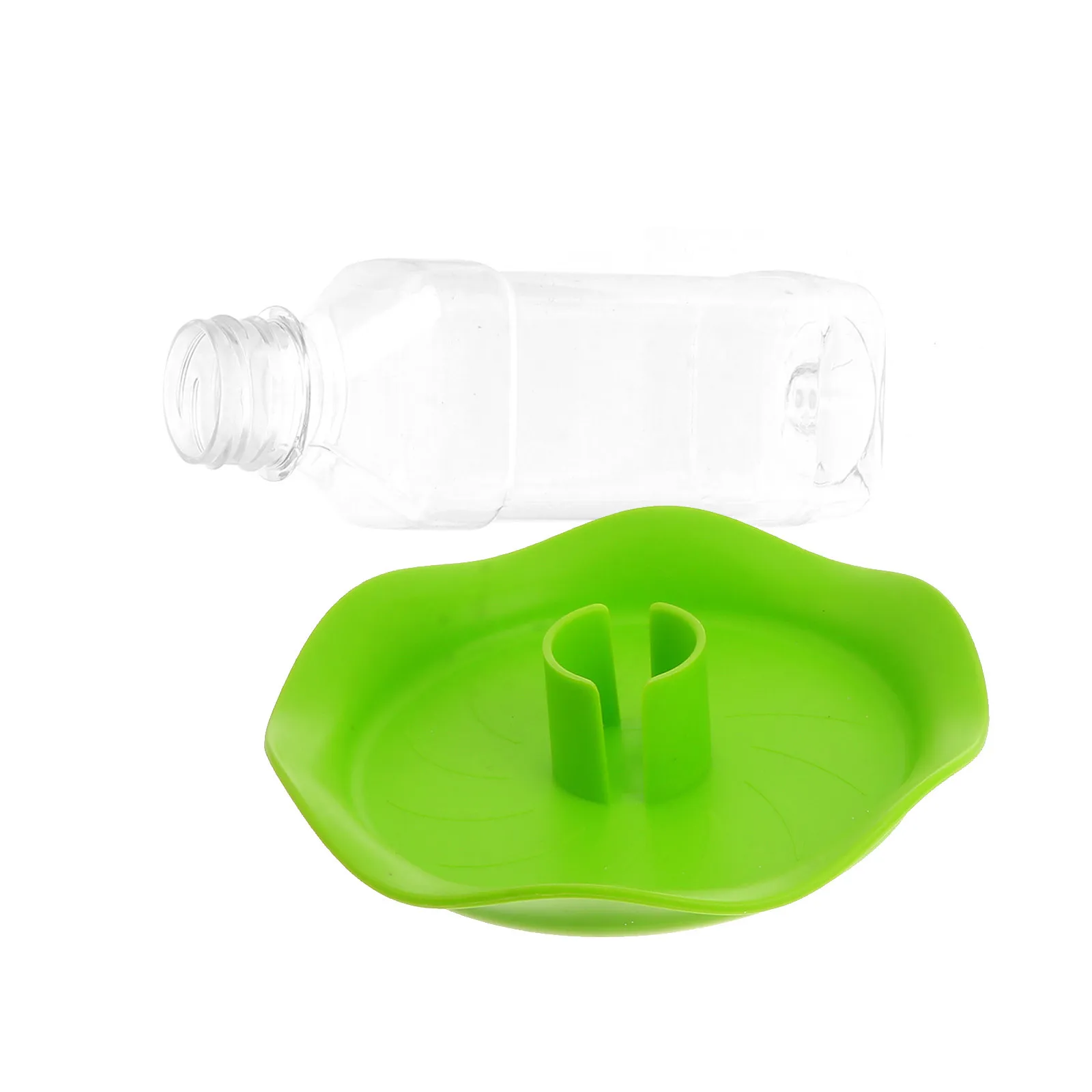 

Reptile Automatic Water Feeder Basin Simple Design No Power Required Dual Use Food Plate Clean Durable Plastic