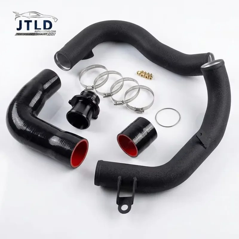 Aluminum Charge Pipe Turbo Inlet Hose Muffler Delete Kit for VW Golf MK7 GTI R Audi A3 S3 8V MQB EA888 Gen3 1.8T 2.0T