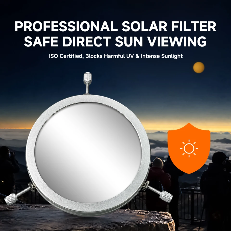 Svbony SV29 25-75x80 Spektiv Solarfinsternis-Beobachtungsset Teleskop mit Sonnenfilter Sucherfernrohr für Sonnenbeobachtung – Detail 5
