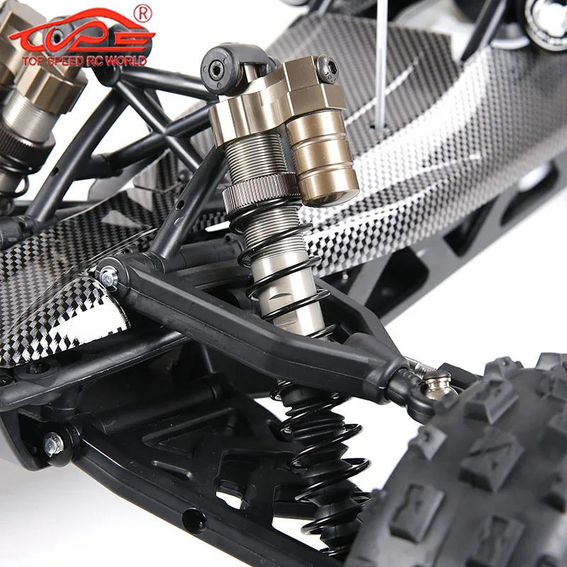 Cnc metal 8mm amortecedor traseiro ou dianteiro kit amortecedor para 1/5 rc carro gás hpi rofun rovan km baja 5b 5t 5sc buggy peças
