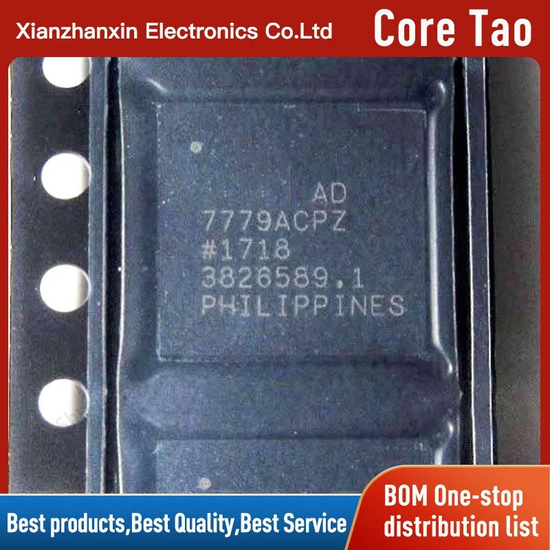 1PCS/LOT AD7779ACPZ AD7779 7779ACPZ LFCSP-64 Analog to digital converter chip in stock