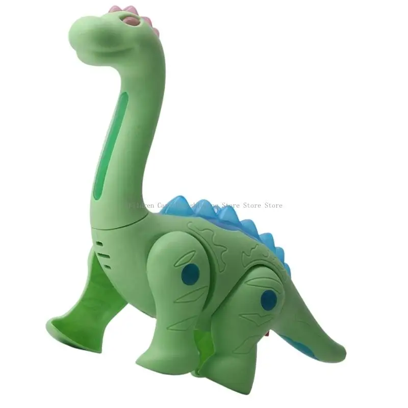 Giocattolo robot dinosauro elettrico con movimento robotico effetti musicali dinamici Animale giocattolo per l'apprendimento