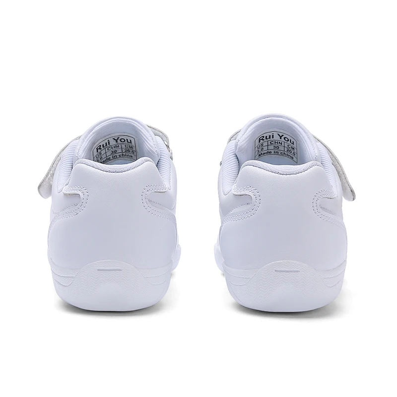 BAXINIER-zapatos de animadora juvenil para niñas, zapatillas de baile blancas, tenis de entrenamiento, zapatos aeróbicos de competición para niños