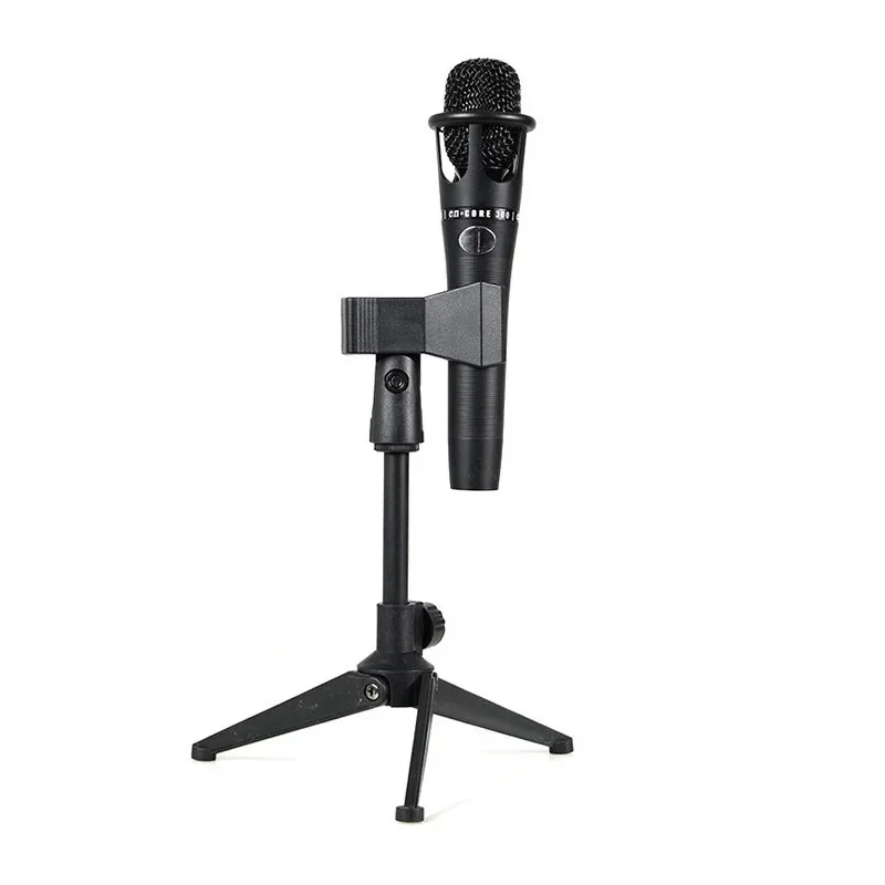 Microphone Stand Desktop Adjustable Lifting and Weighting Disc Base Shockproof Network Live Broadcast Mic Stand Accessories