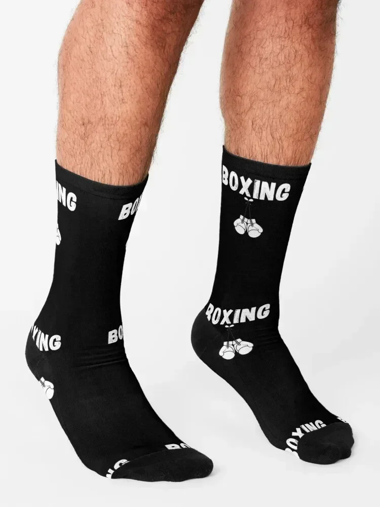 Boxing Socks funny gifts cute Stockings compression winter Women's Socks Men's