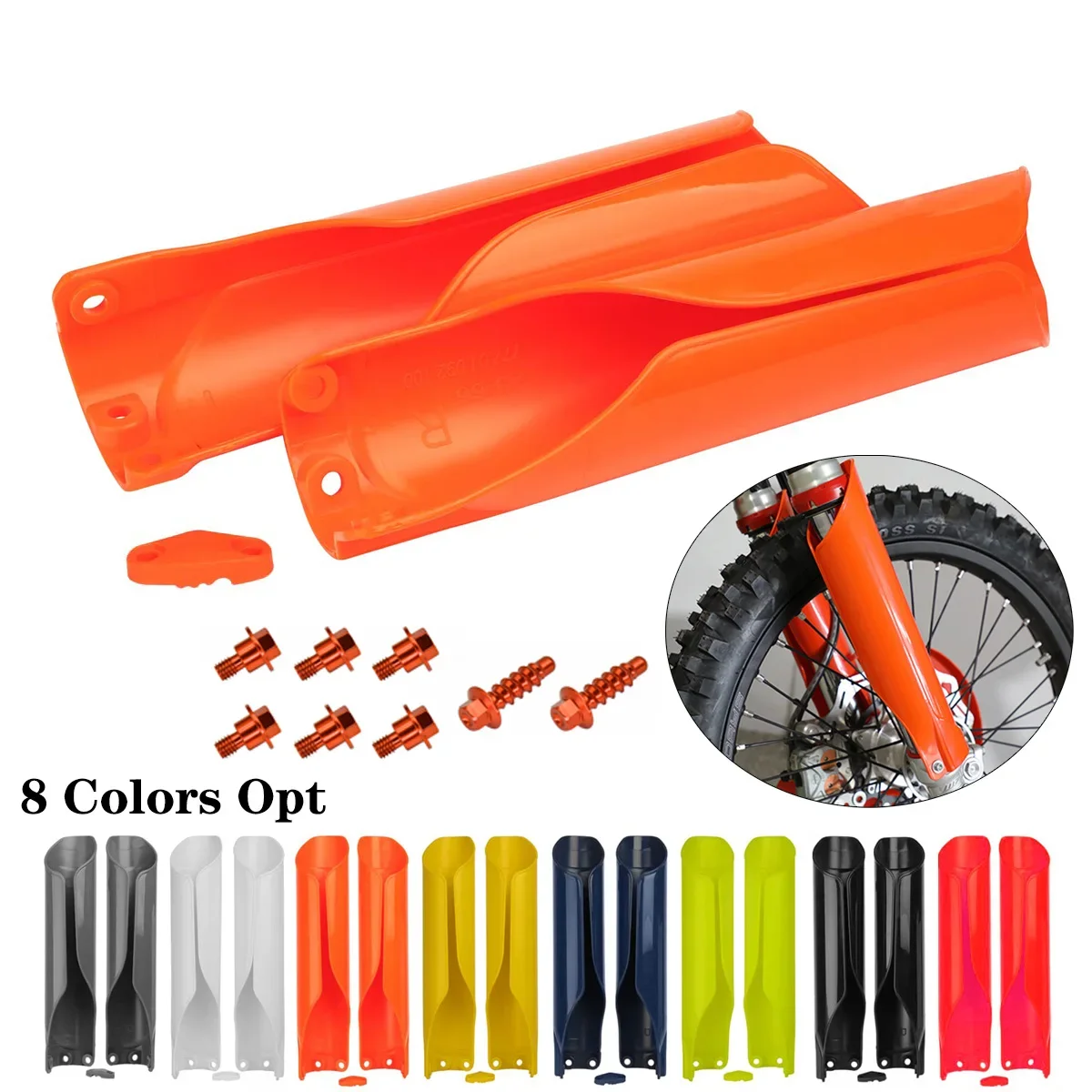 

Motorcycle Fork Protection Shock Absorber Guard Cover Parts For KTM EXC EXC-F SX SX-F XC XC-W XCF-W 125-500 2016-2021 2022 2023