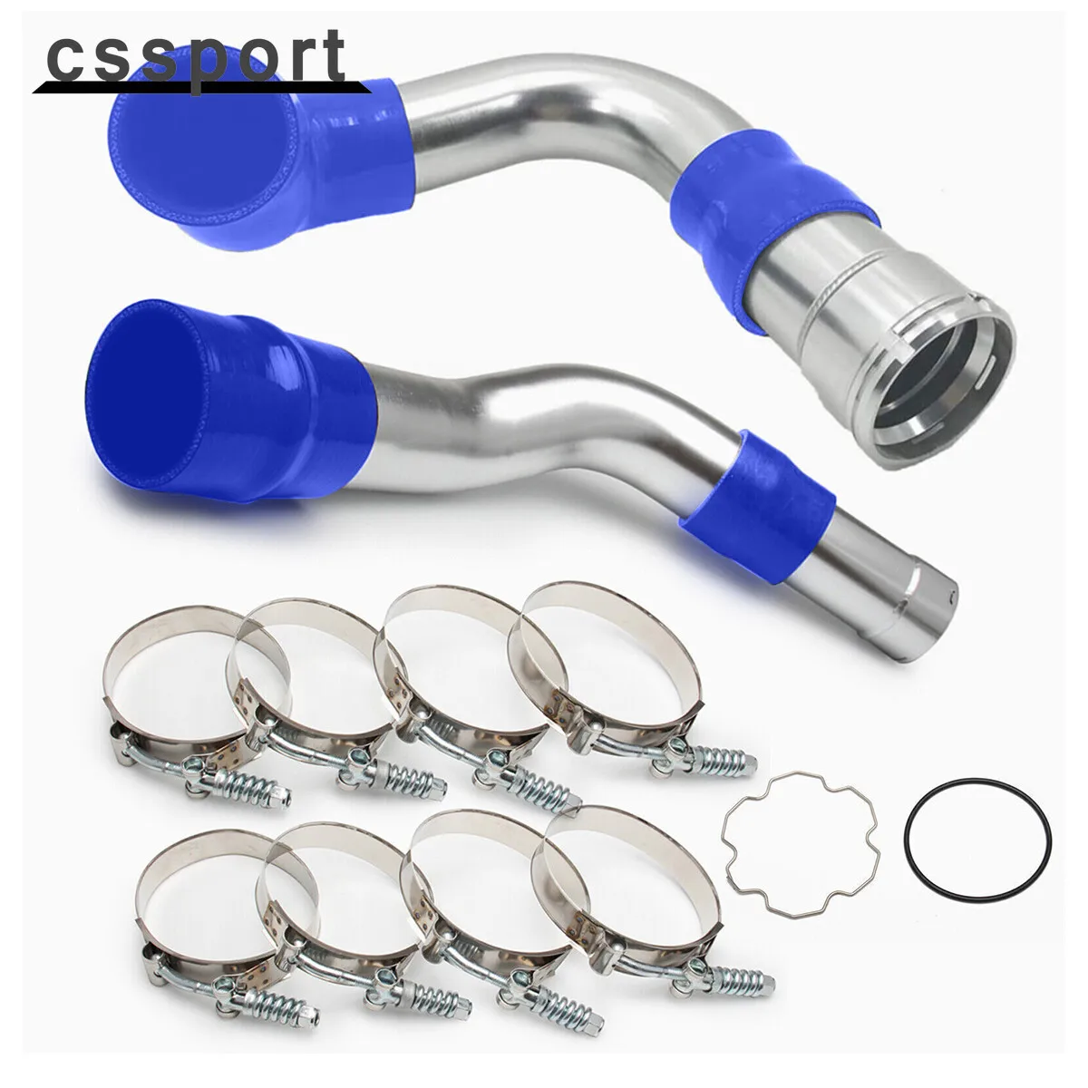 

Cold& Hot Side Intercooler Pipe Upgrade For Ford 6.7L Powerstroke Diesel 2011-16