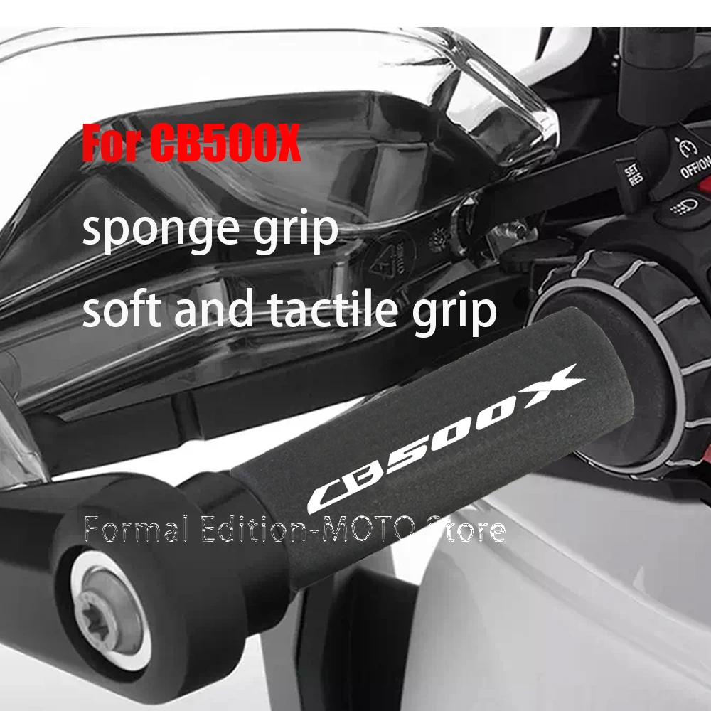 

Motorcycle Sponge Grip Anti scalding Non-slip Motorcycle Grip Cover for Honda CB500X