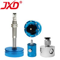 JXD Bernoulli Pneumatic Gripper Round Vacuum Sucker 20MM 30MM 40MM 60MM Traceless Aluminum Alloy Non-contact Vacuum Suction Cup