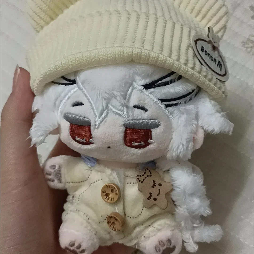 

10CM Game Cookie Kingdom Saint Lily Cookie Plush Doll Keychain Keyring Cosplay Plush Doll Body Stuffed Toys Birthday Gift