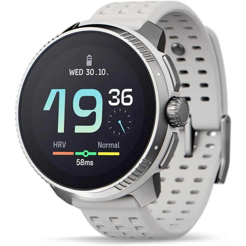 Race: GPS Sports Watch, Large & Bright AMOLED Color Screen, Long Battery Life