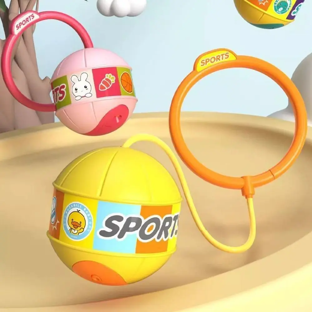 Neuer Hüpfball, leuchtender Hüpfball, ABS, tragbares Training, Knöchel-Springspielzeug, Fitness-Spielzeug, leuchtender springender Ball für Kinder