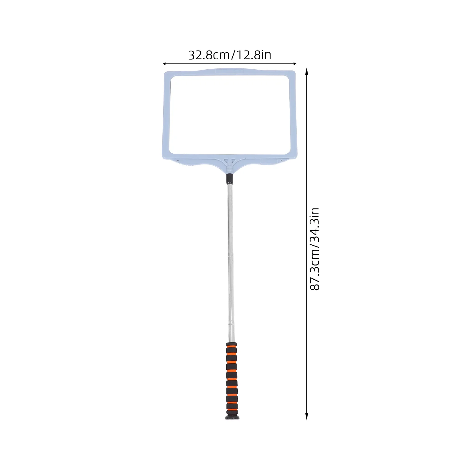 Double-Sided Handheld Sign Holder Retractable Portable Lightweight Advertising Signboard for Tours Exhibitions Reception Event