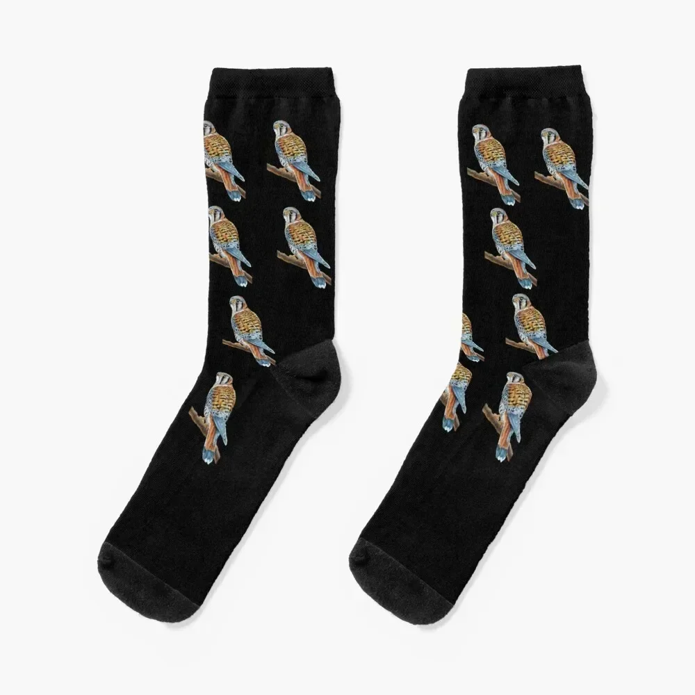 

American Kestrel Socks colored Non-slip funny gift anti-slip Luxury Woman Socks Men's